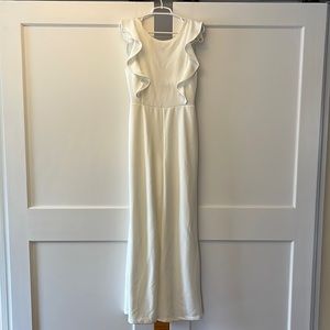 White Lulu’s jumpsuit